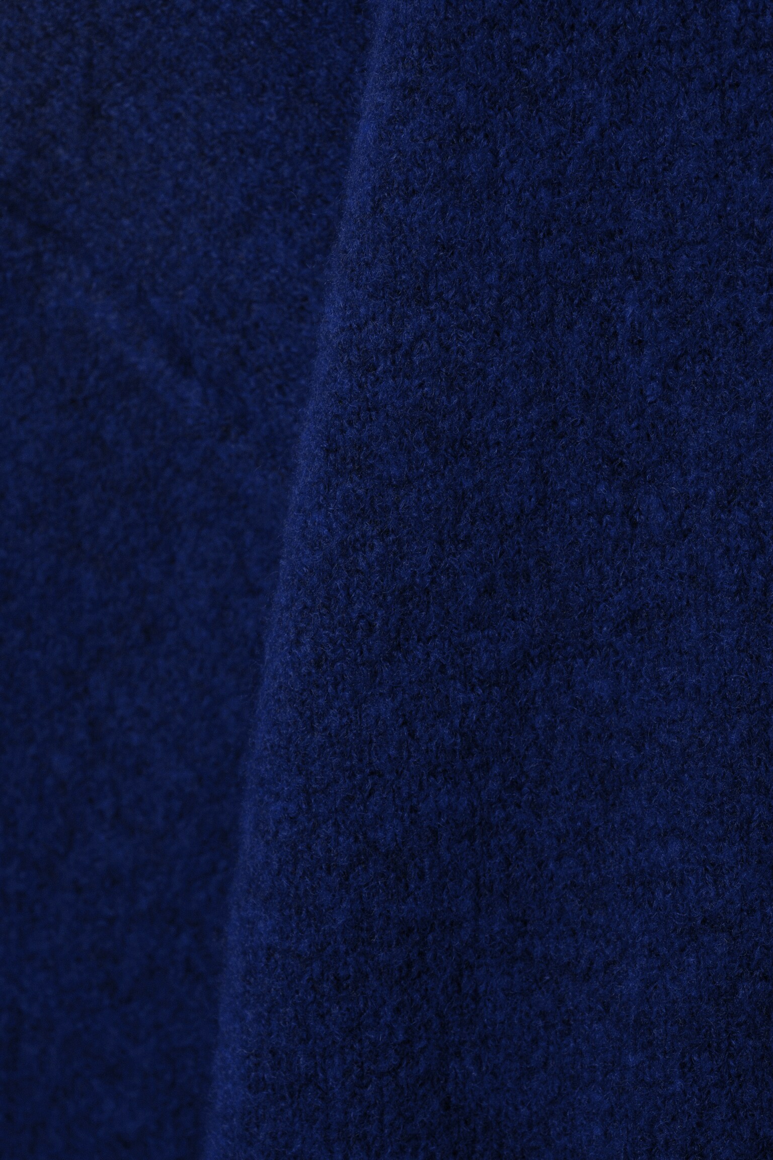 Relaxed Knitted Sweater - Tmavomodrá melírovaná/tmavozelená melírovaná/sivý melírovaný/Tmavočervená melírovaná - 5