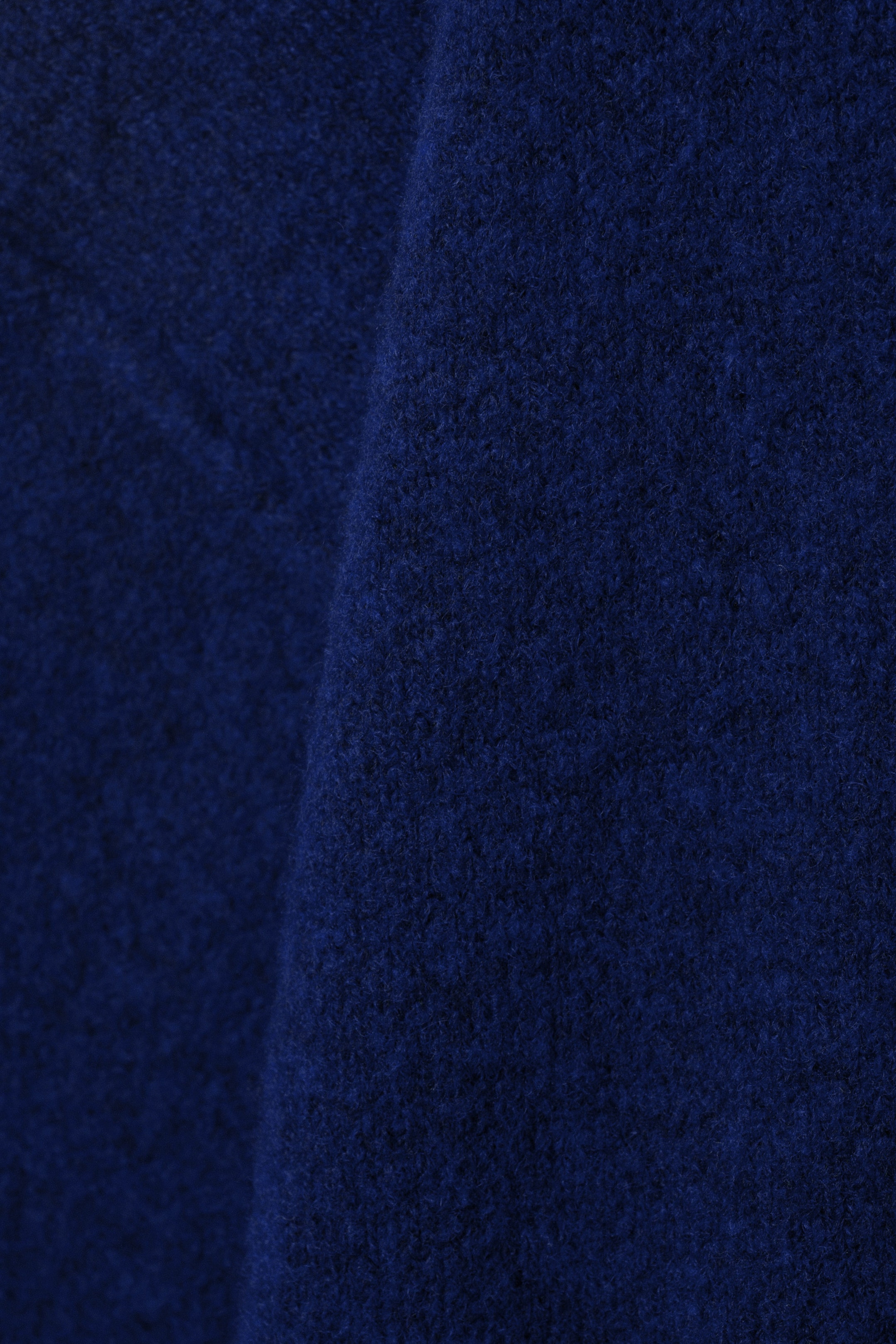 Bleu foncé chiné - Pull en maille décontracté - 5