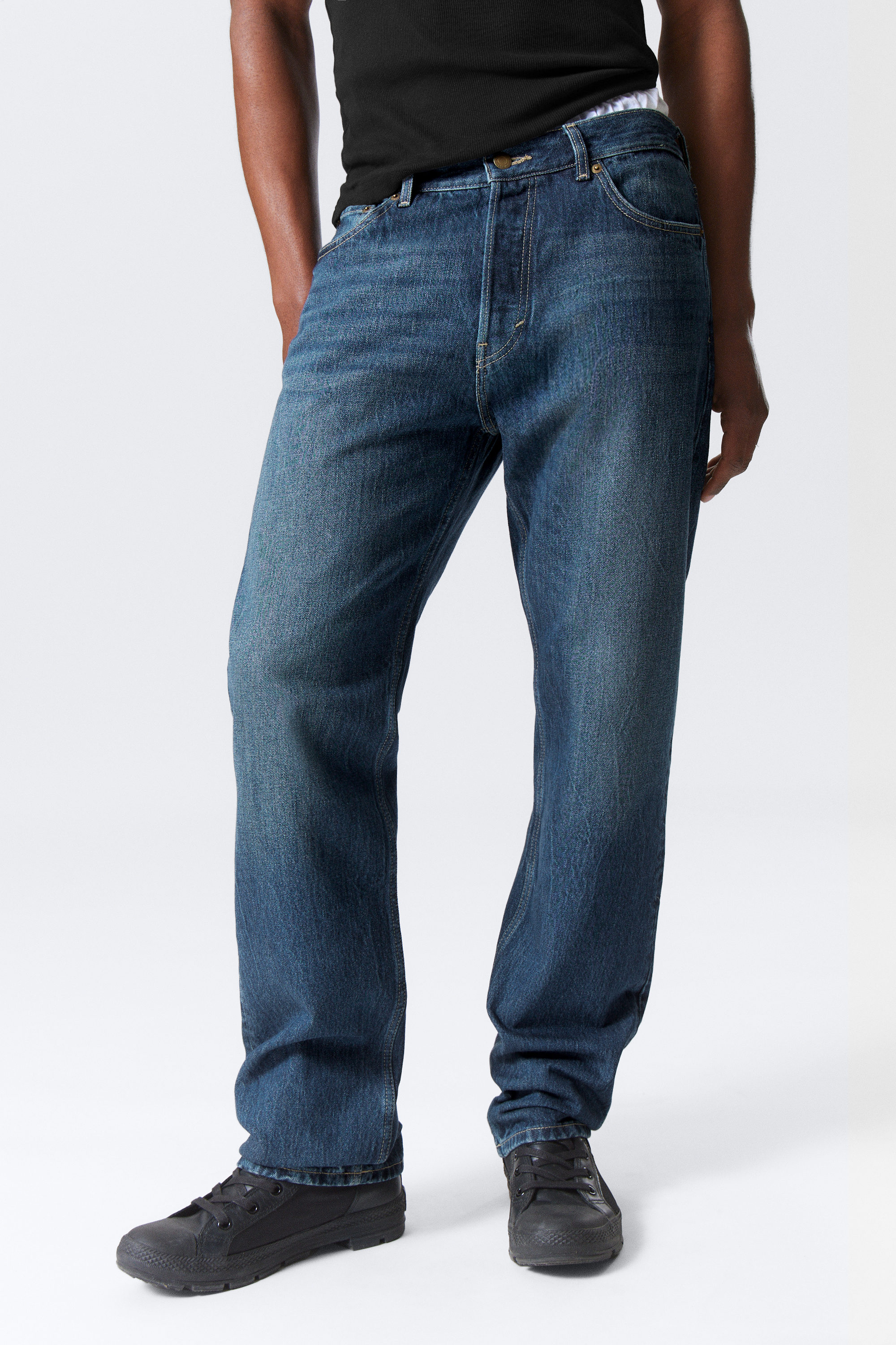#2E3036 - Space Relaxed Straight Leg Jeans - 2