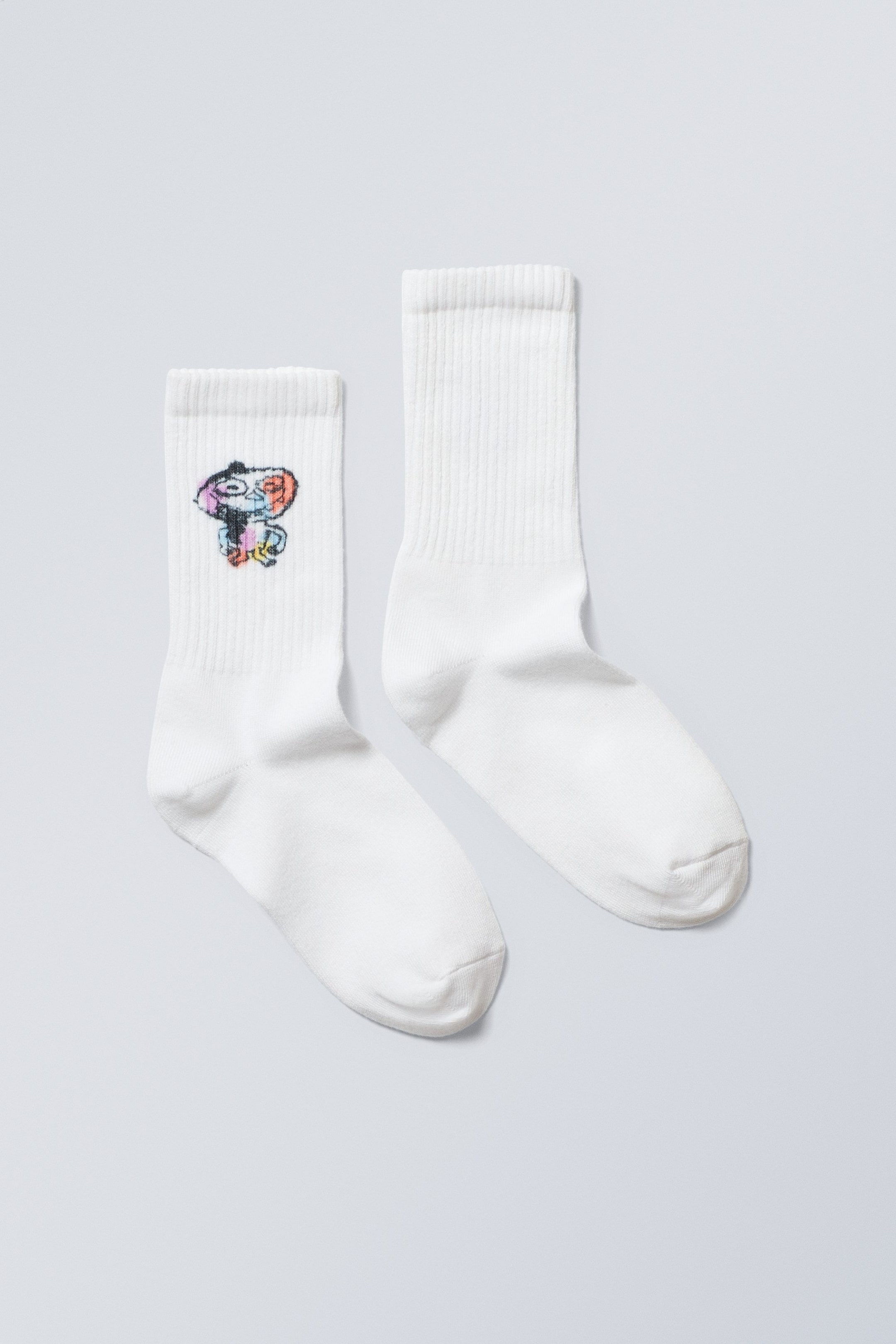 Fröhliche Figur - Bedruckte Sportsocken - 0