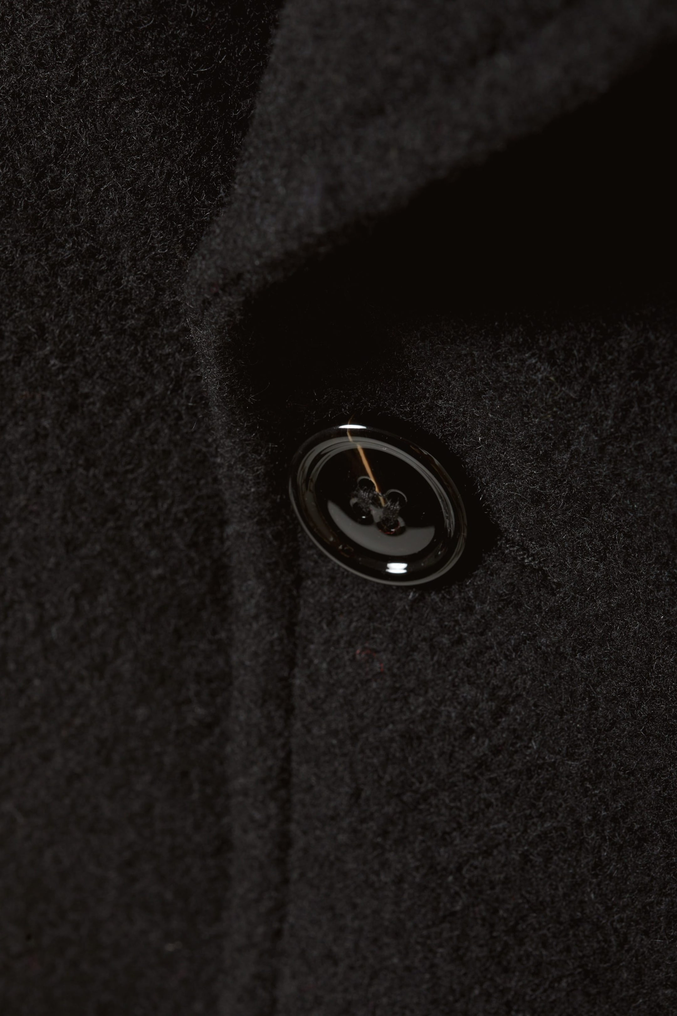 Black - Parker Oversized Peacoat - 1