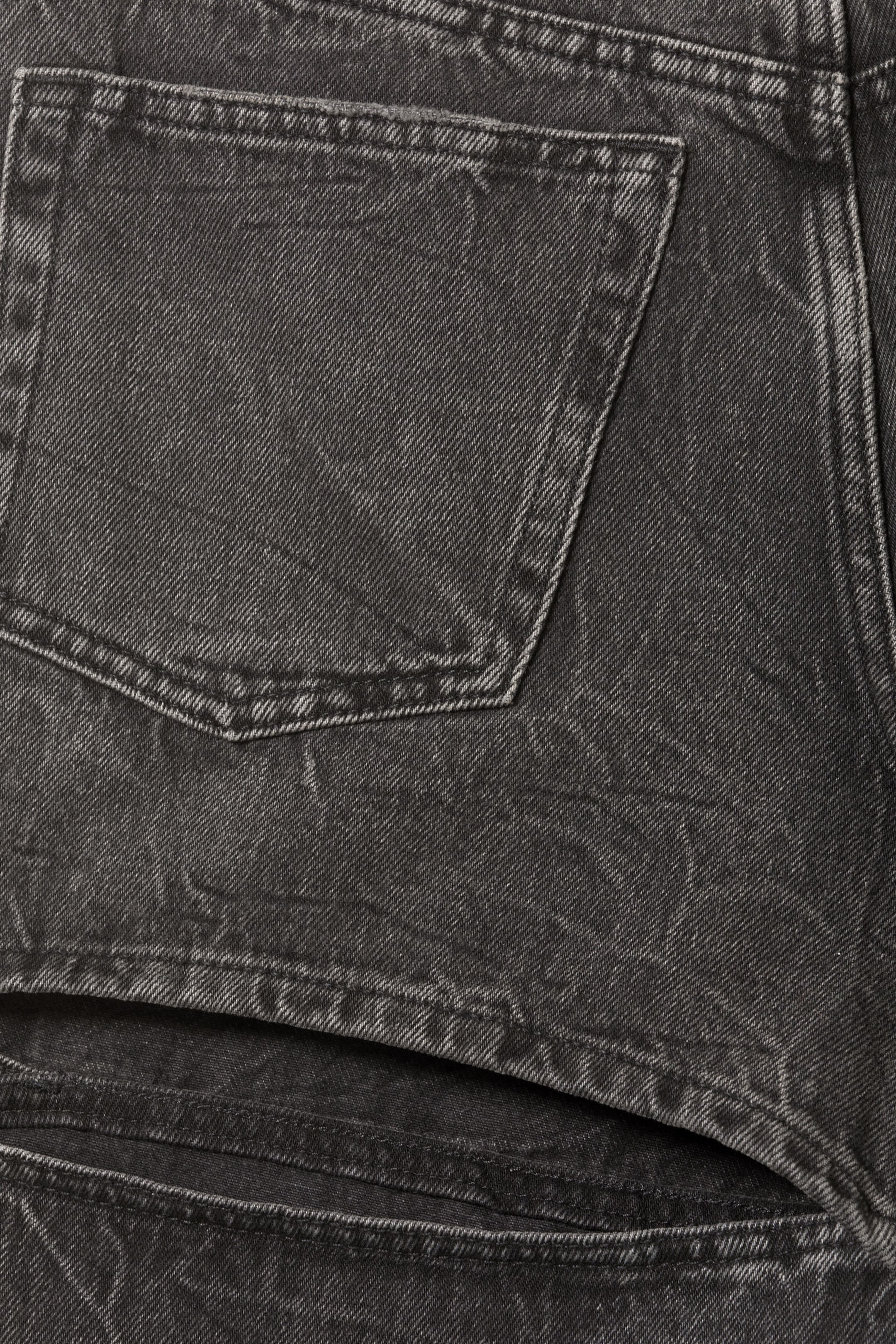 Black Tie - Ample låga lediga skurna jeans - 2
