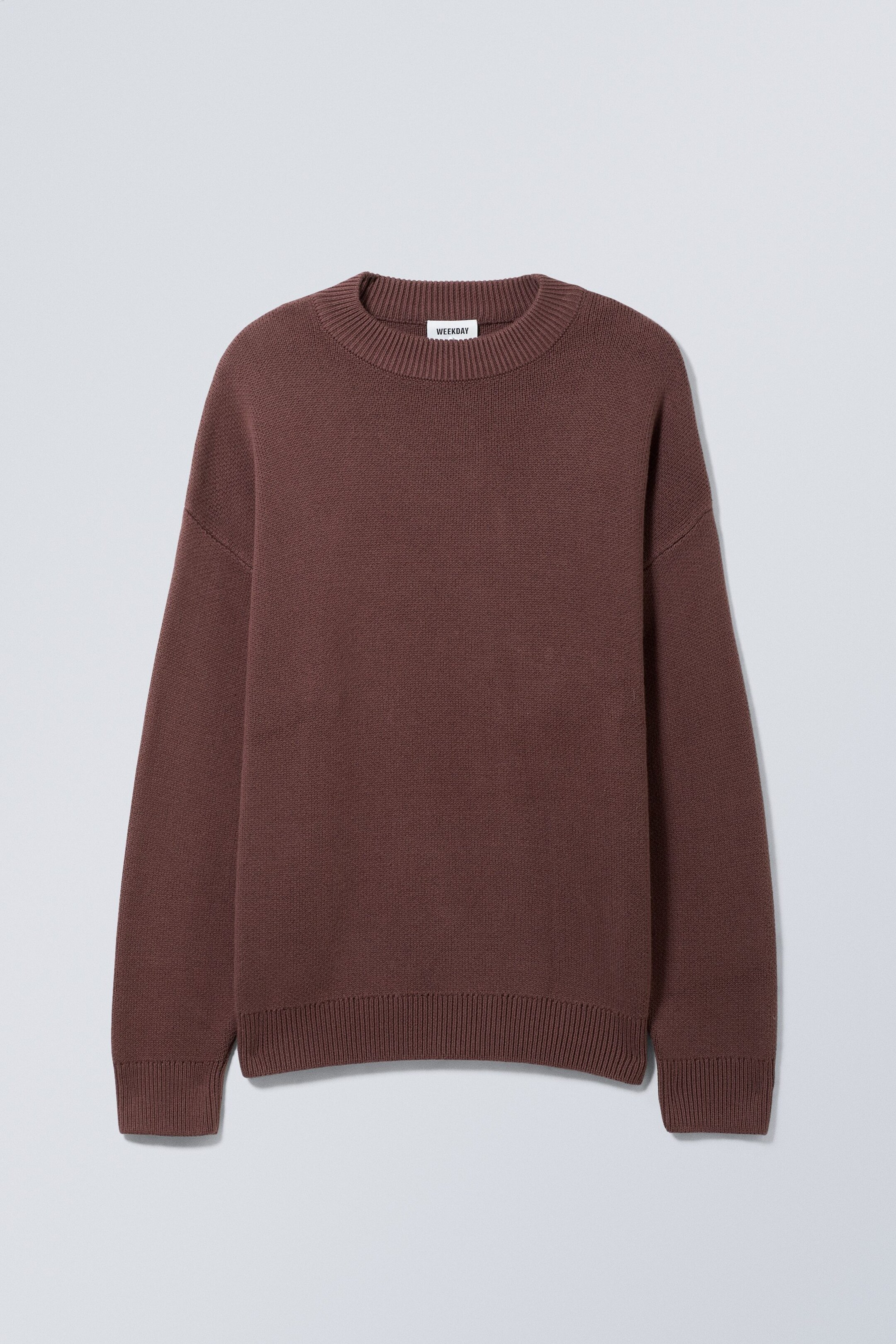 Mittelbraun - Oversized-Pullover John - 0