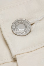 Dusty White - Stretch Bootcut Trousers - 4