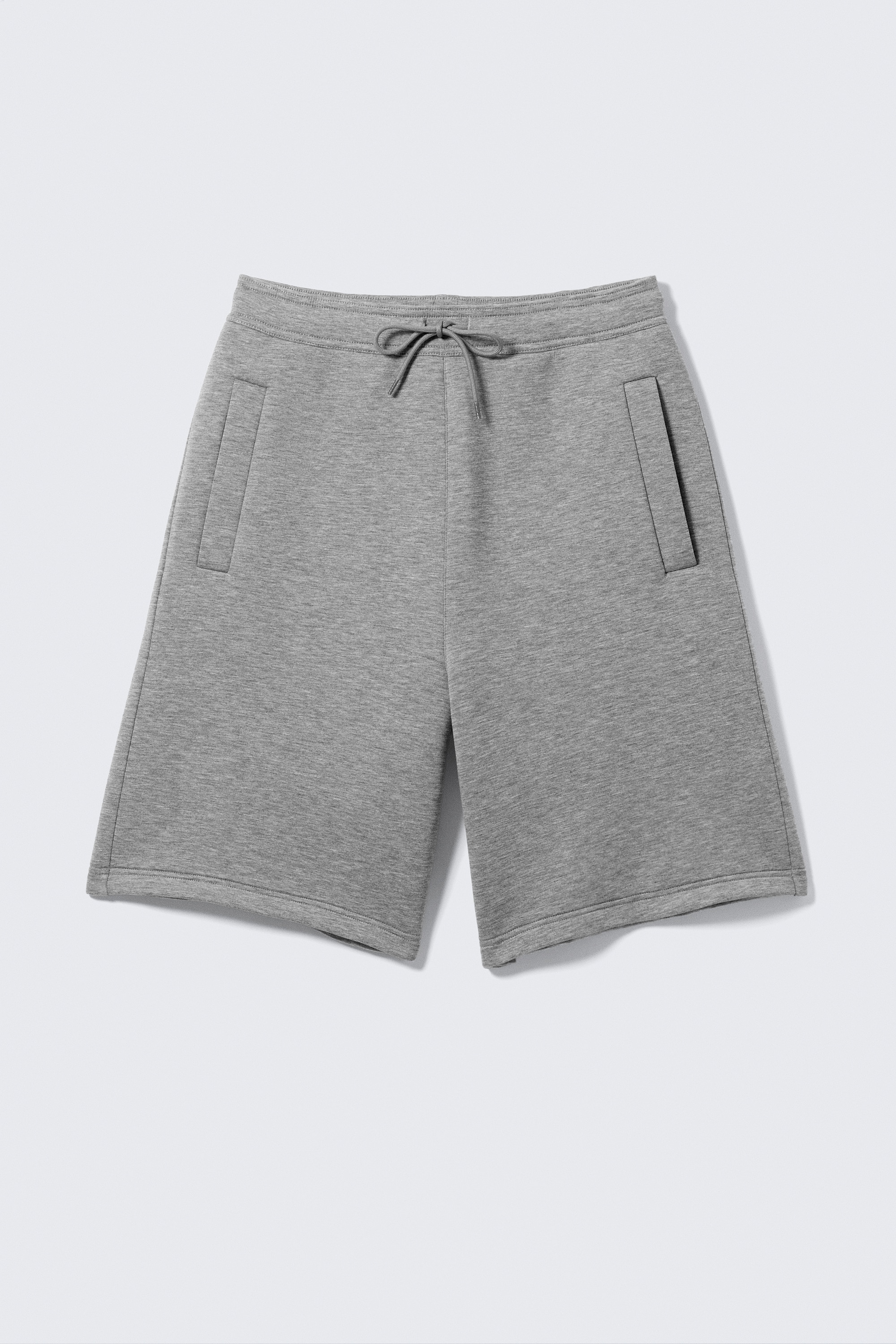 Shorts in scuba con vestibilità loose - Grigio mélange/Marrone scuro/Blu brillante/Nero