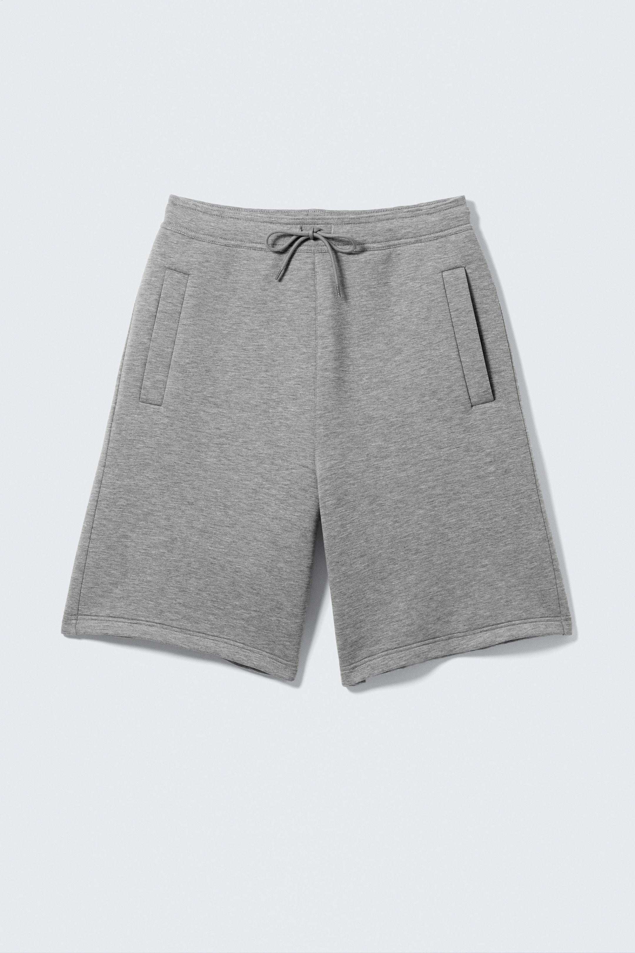 Gris chiné - Short en néoprène Loose Fit - 3