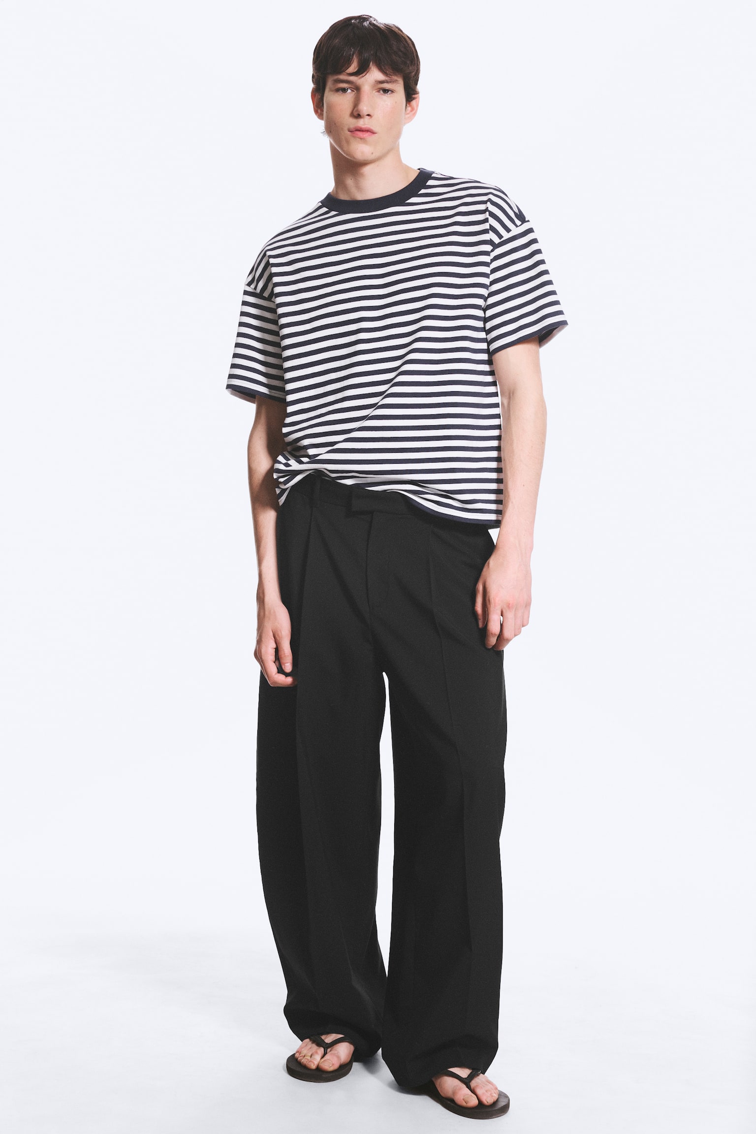 Felix Pantaloni A Barile - Nero - 1