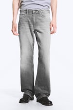 Complex Grey - Mercury Mid Rise Relaxed Bootcut Jeans - 1