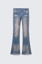 Angel Blue - Medium Blue - Booty Bei Low Rise Skinny Bootcut Jeans - 4