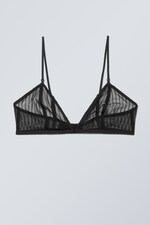 Zwarte streep - Kanten bralette Zelda - 0