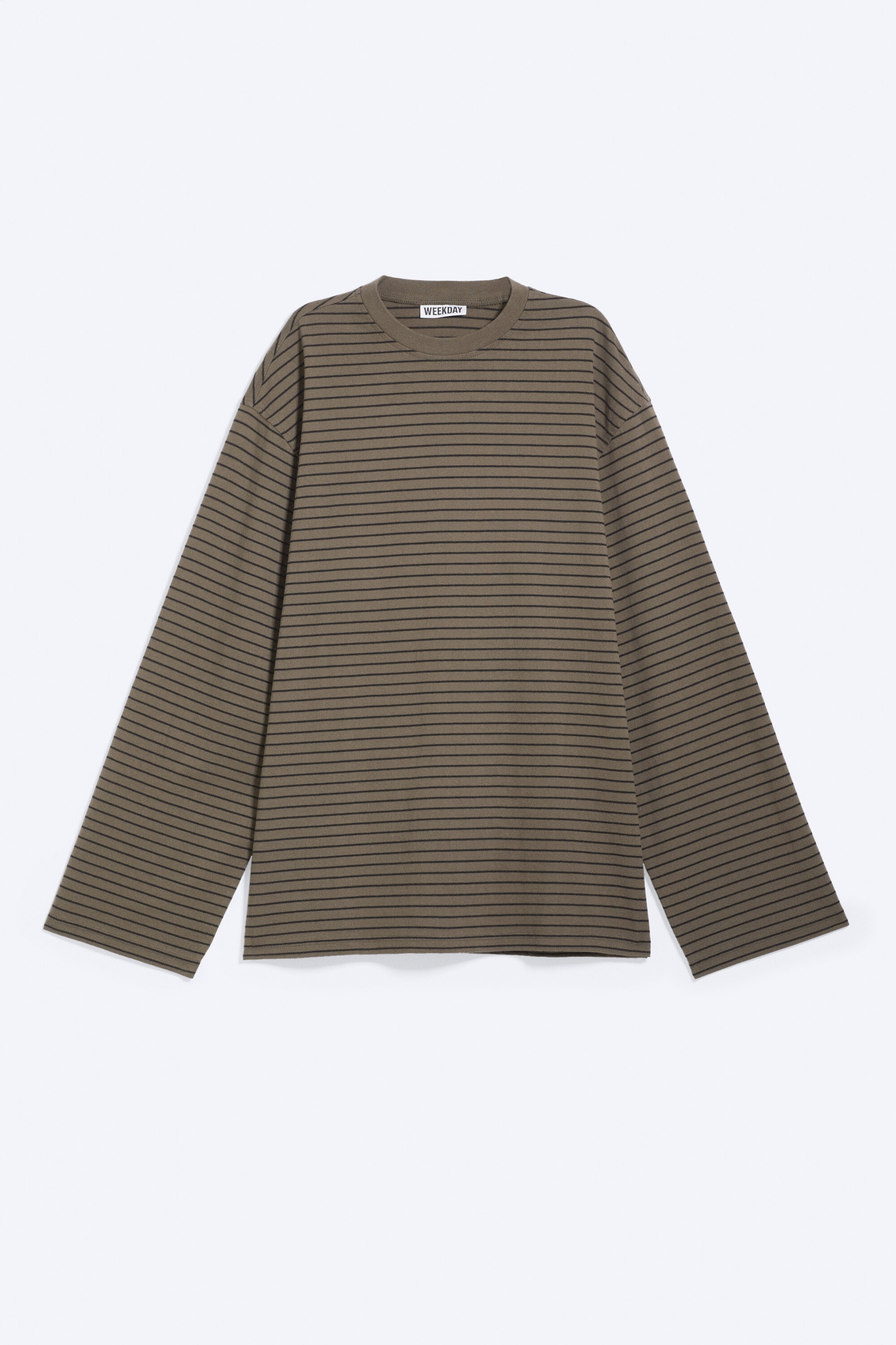 Mörk Mullvad - En oversized långärmad t-shirt - 4