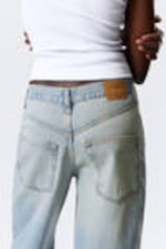 Port Blue - Hellblau - Weite Jeans mit niedrigem Bund - 3