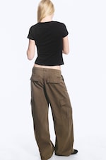 Black - Slim Short-Sleeved Cotton T-shirt - 2