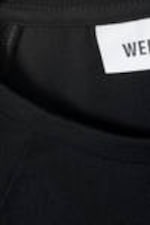 Black - Short Sleeve Fitted Top - 1