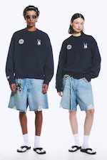 Dark Blue - TOFFS Boxy Football Sweatshirt - 0