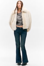 Off-white - Faux Fur Zip Jacket - 2