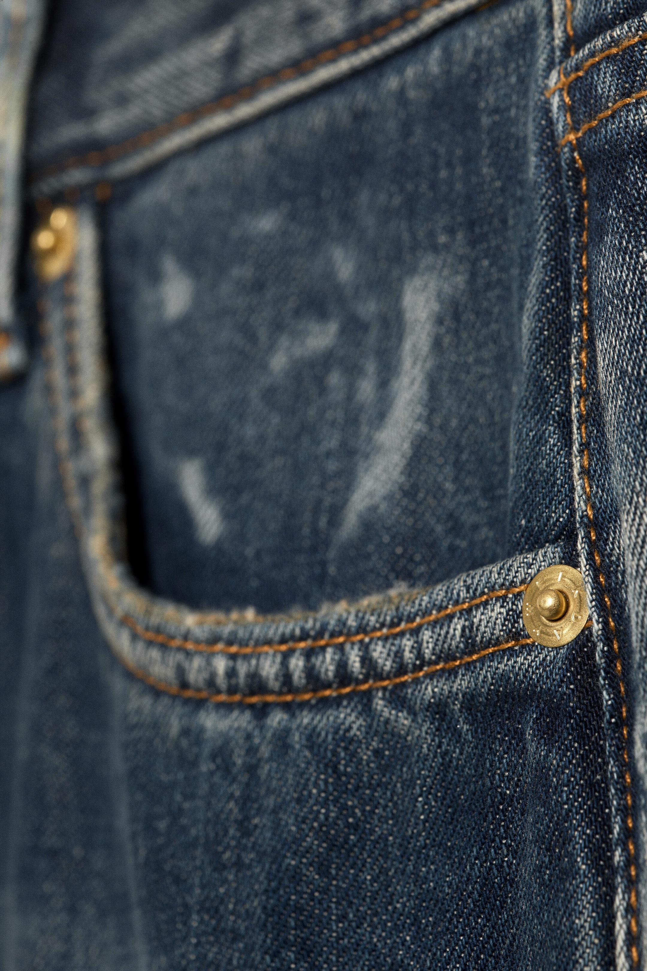 Laser Blue - Bleu moyen - Jean unisexe ample taille mi-haute jambes Barrel Nebula - 7