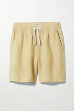 Light yellow - Olsen Linen Shorts - 0