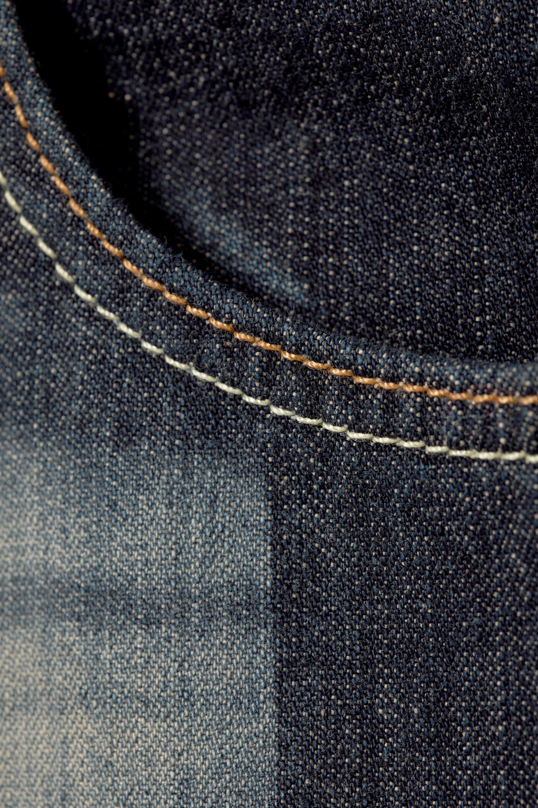 Laser Board Blue - Mittelblau - Solar Loose Wide Leg Unisex Jeans - 2