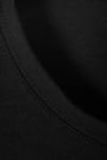 Black - Fitted Short Sleeve T-shirt - 1