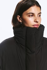 Black - Clean puffer jacket - 2