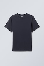 Dark Blue - Standard mellomtykk t-skjorte - 0