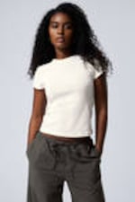 Off-white - Slim Short-Sleeved Cotton T-shirt