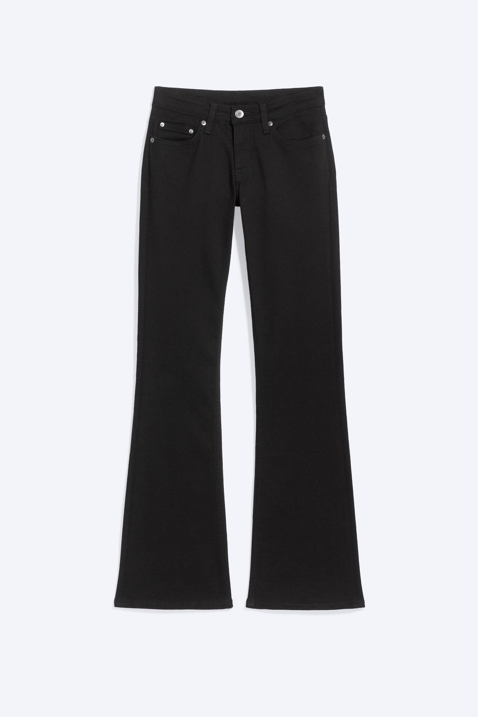 Luna Low Waist Skinny Bootcut Jeans - Black Rinse - Svart/Oyster Blue - Mellanblå/Blue Rinse - Mörkblå