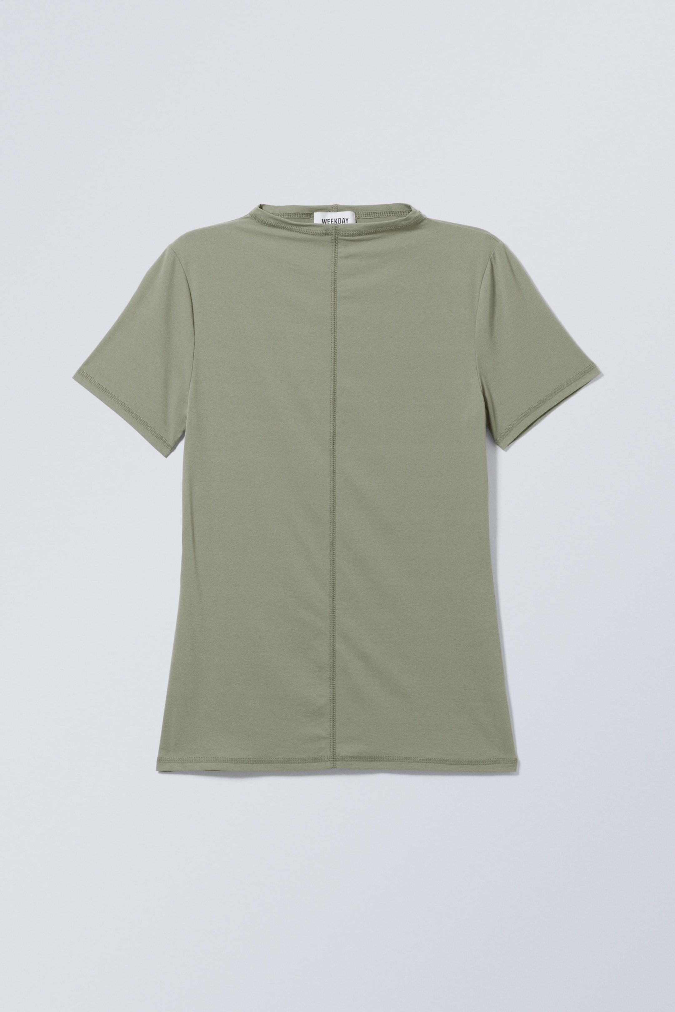 Khaki Green - Jen Mockneck Top - 0