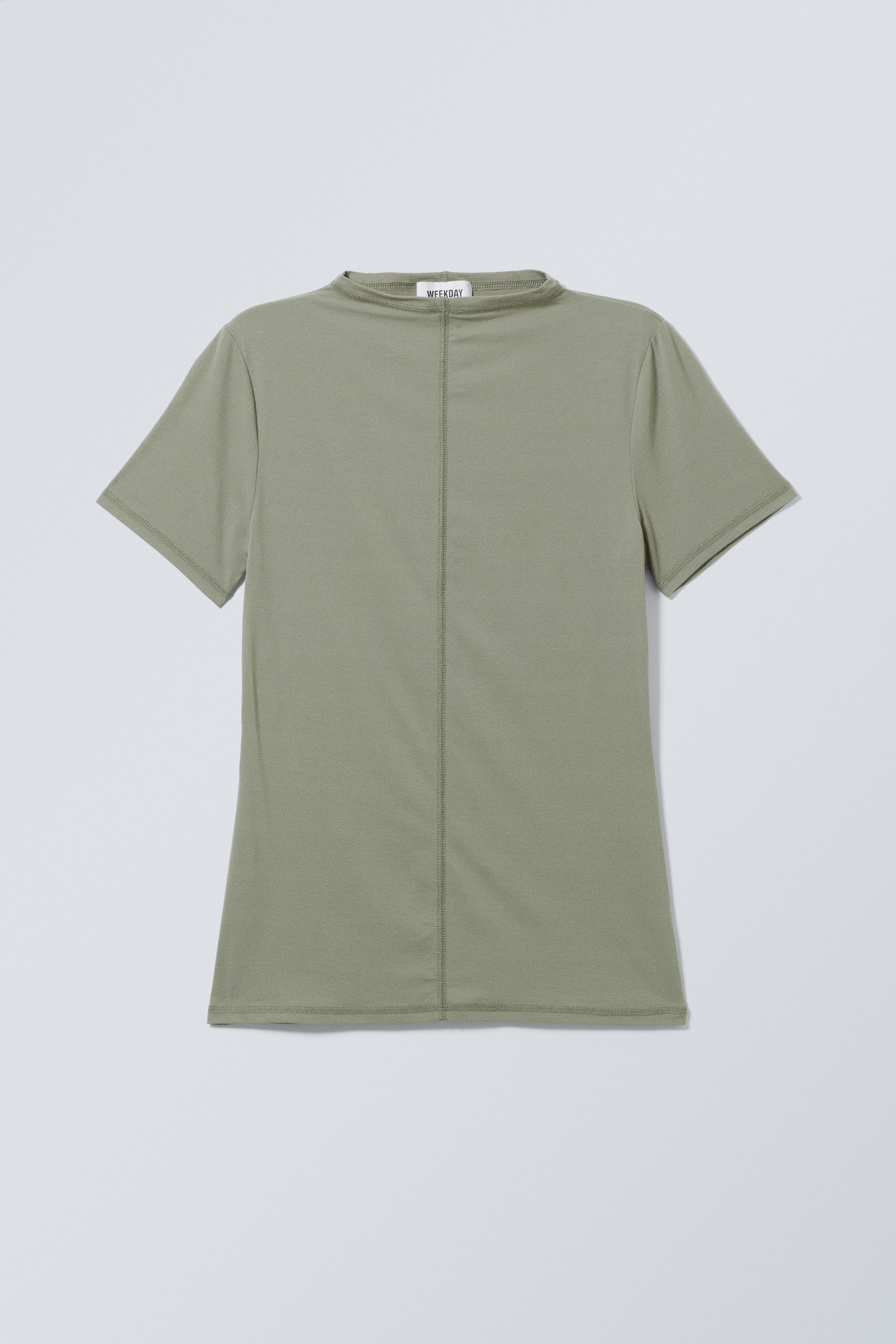 Khaki Green - Jen Mockneck Top - 0