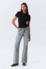 Brick Blue - Bleu clair - Jean bootcut ajusté taille basse Nova