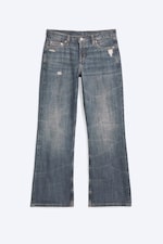 Marina Blue - Dark Blue - Aura Low Rise Relaxed Bootcut Jeans - 6