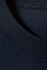 Bleu marine - T-shirt oversize en coton - 1