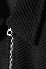 Black - Oversized Terry Shirt - 1