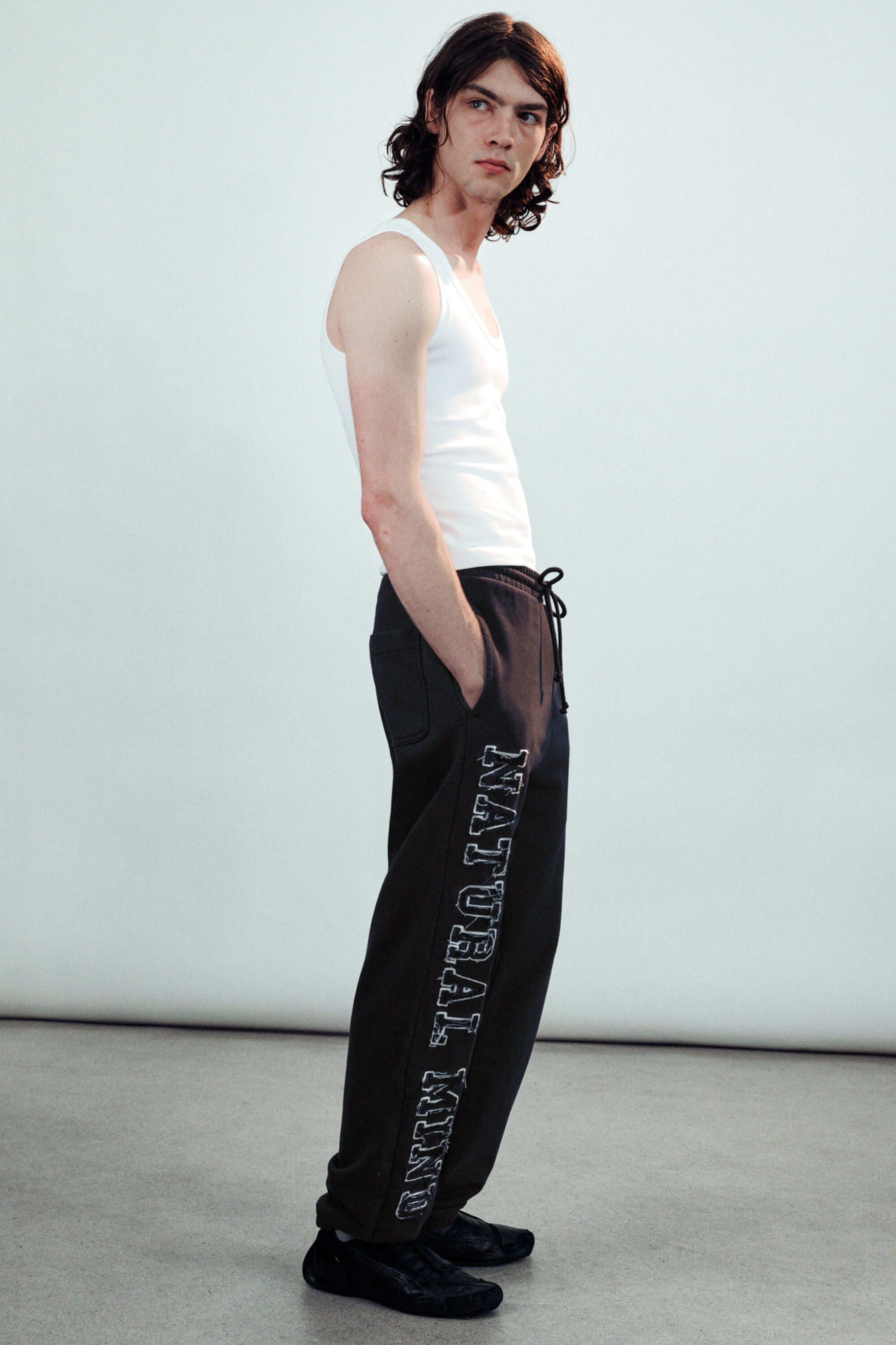 Black - Mechatok Embroidered Sweatpants - 2