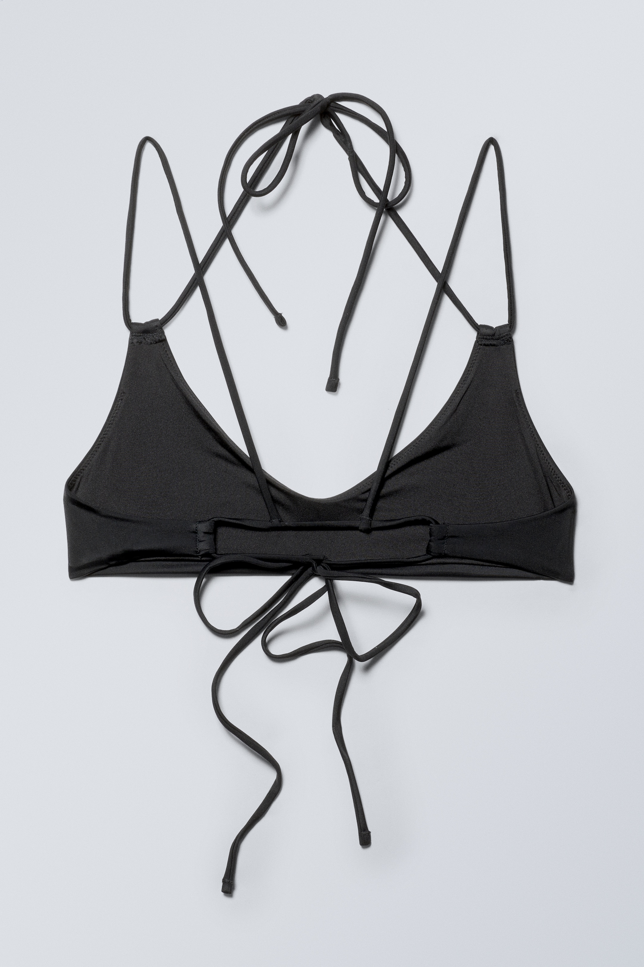 View larger image: Strappy Bikini Top - Black - Ladies | H&M GB 2