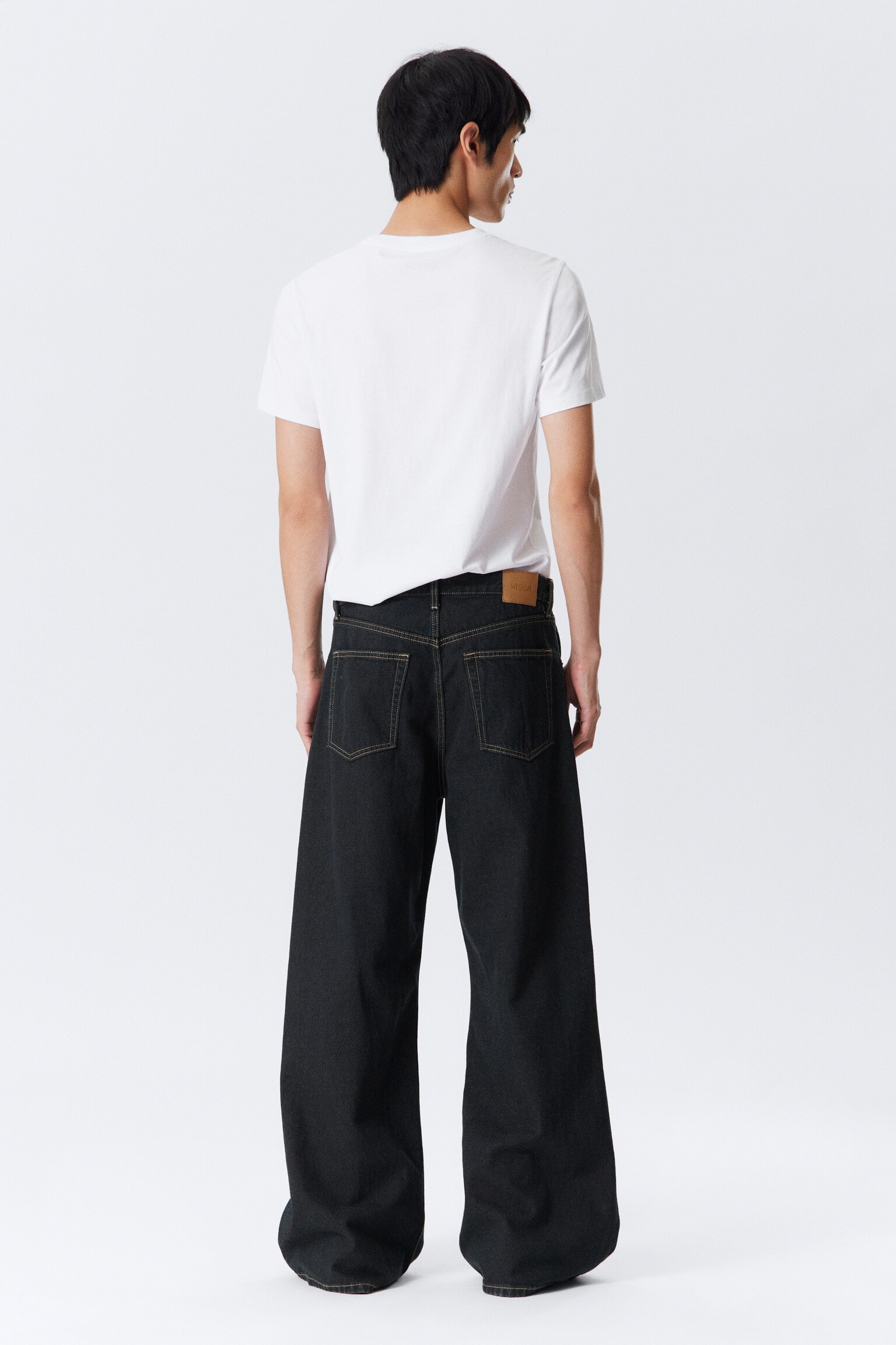 Solar Loose Wide Leg Unisex Jeans - Emerald Rinse - Dark Blue/Laser Board Blue - Medium Blue - 11