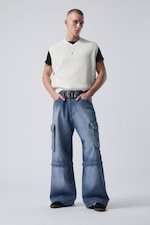 Dusty White - Noa Regular Structured Vest - 1