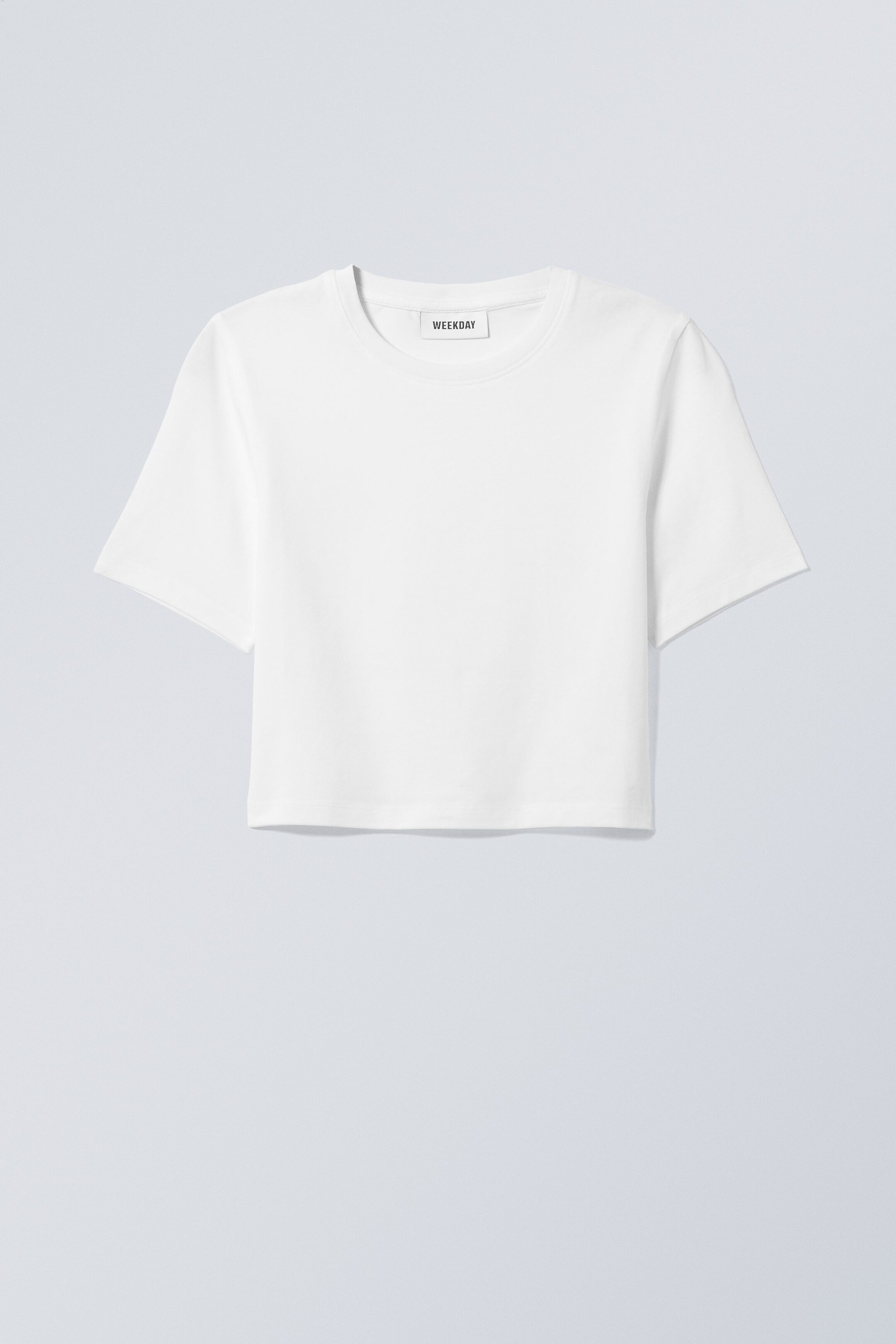 White - Mini Crop Top - 0