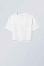 White - Mini Crop Top - 0