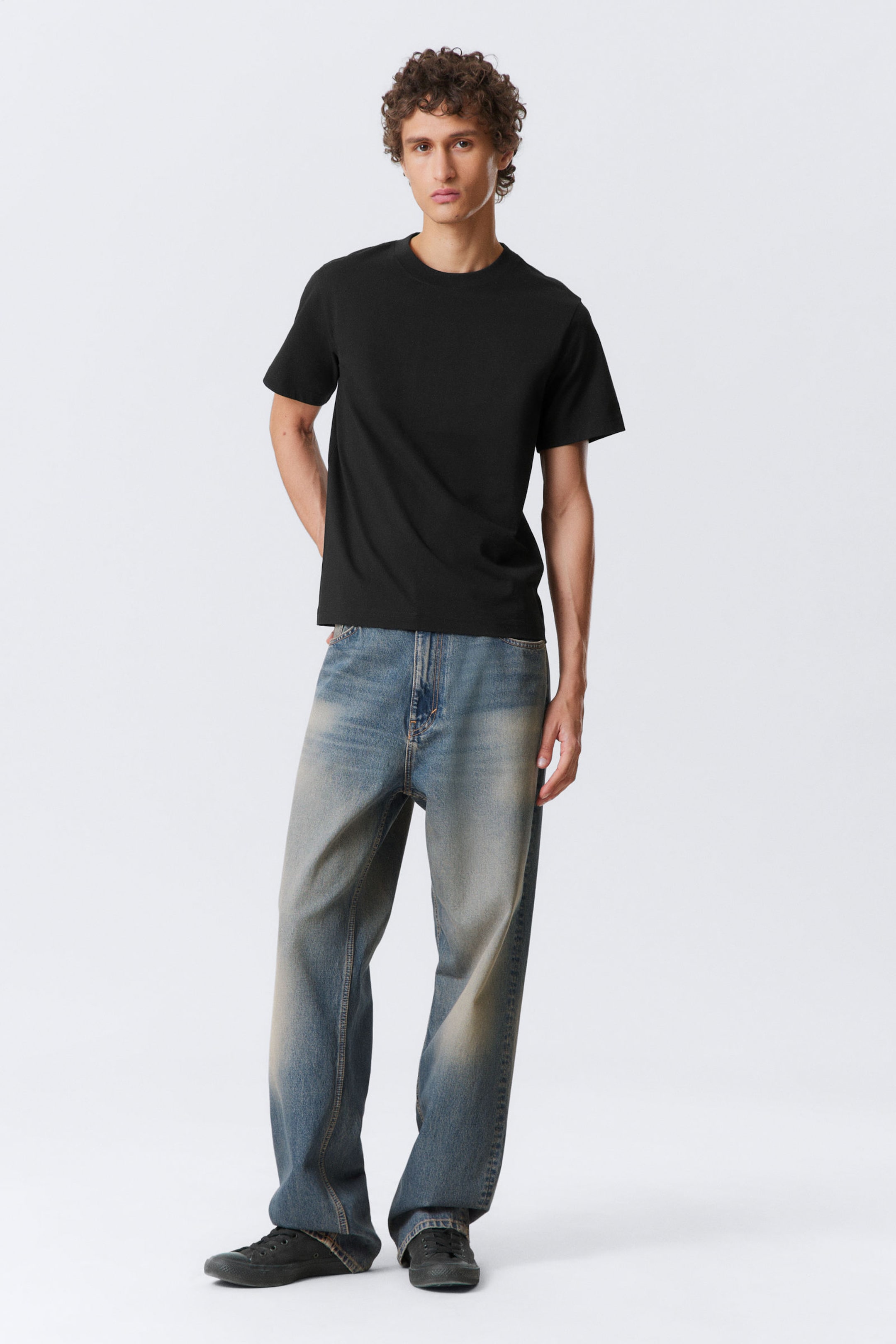 #272628 - Short Boxy Heavyweight T-shirt - 2
