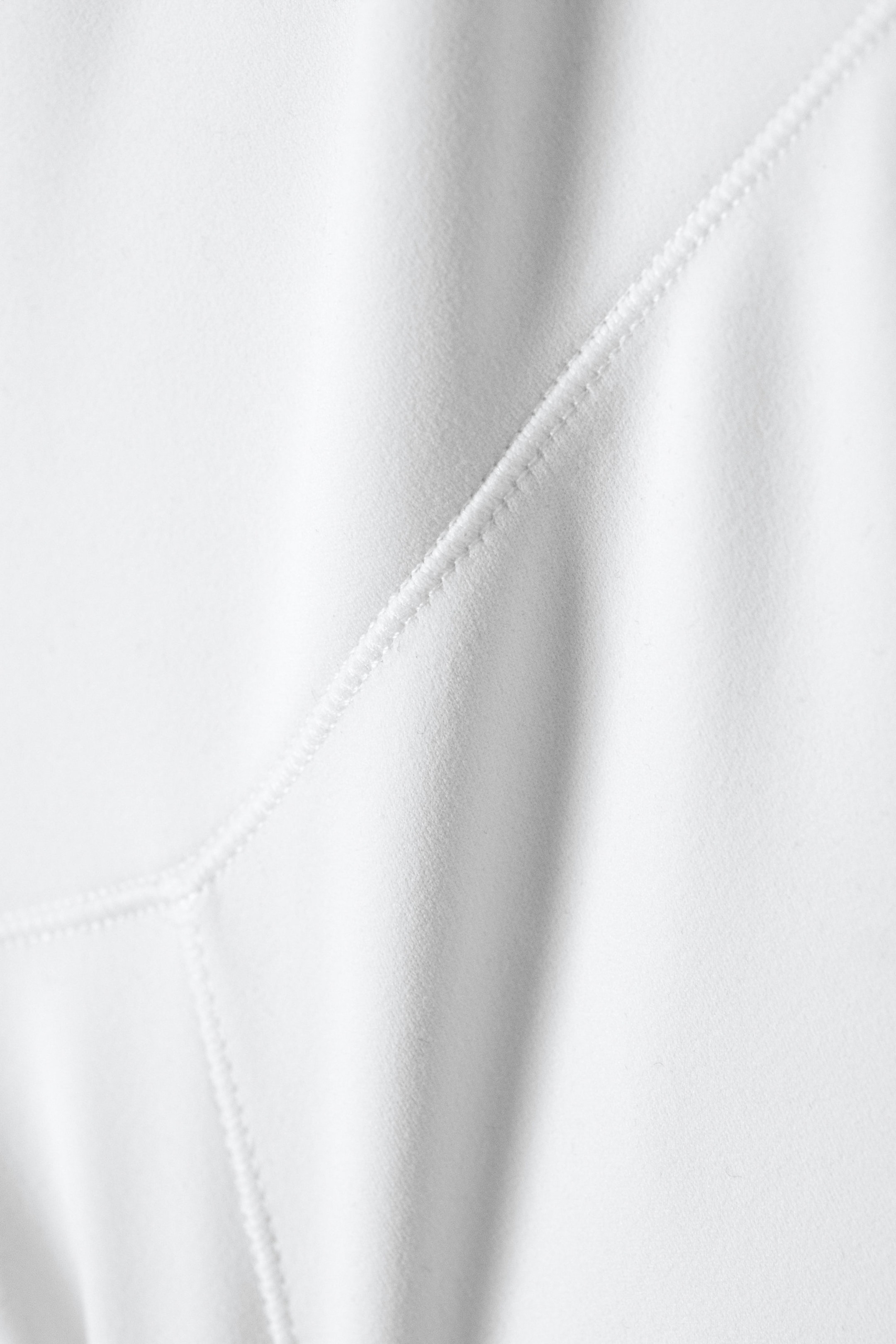 Vit - Högmidjade sporttights - 7