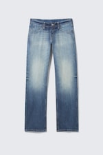 Board Blue - Medium Blue - Arrow Low Rise Regular Straight Leg Jeans - 5