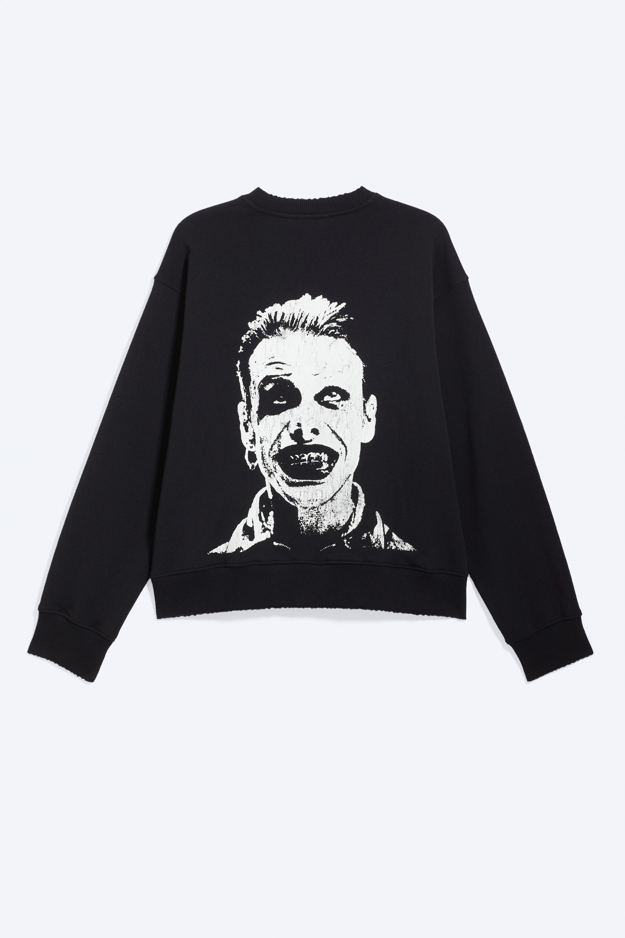 Off-black - Yungblud Printed Oversized Sweatshirt - 6