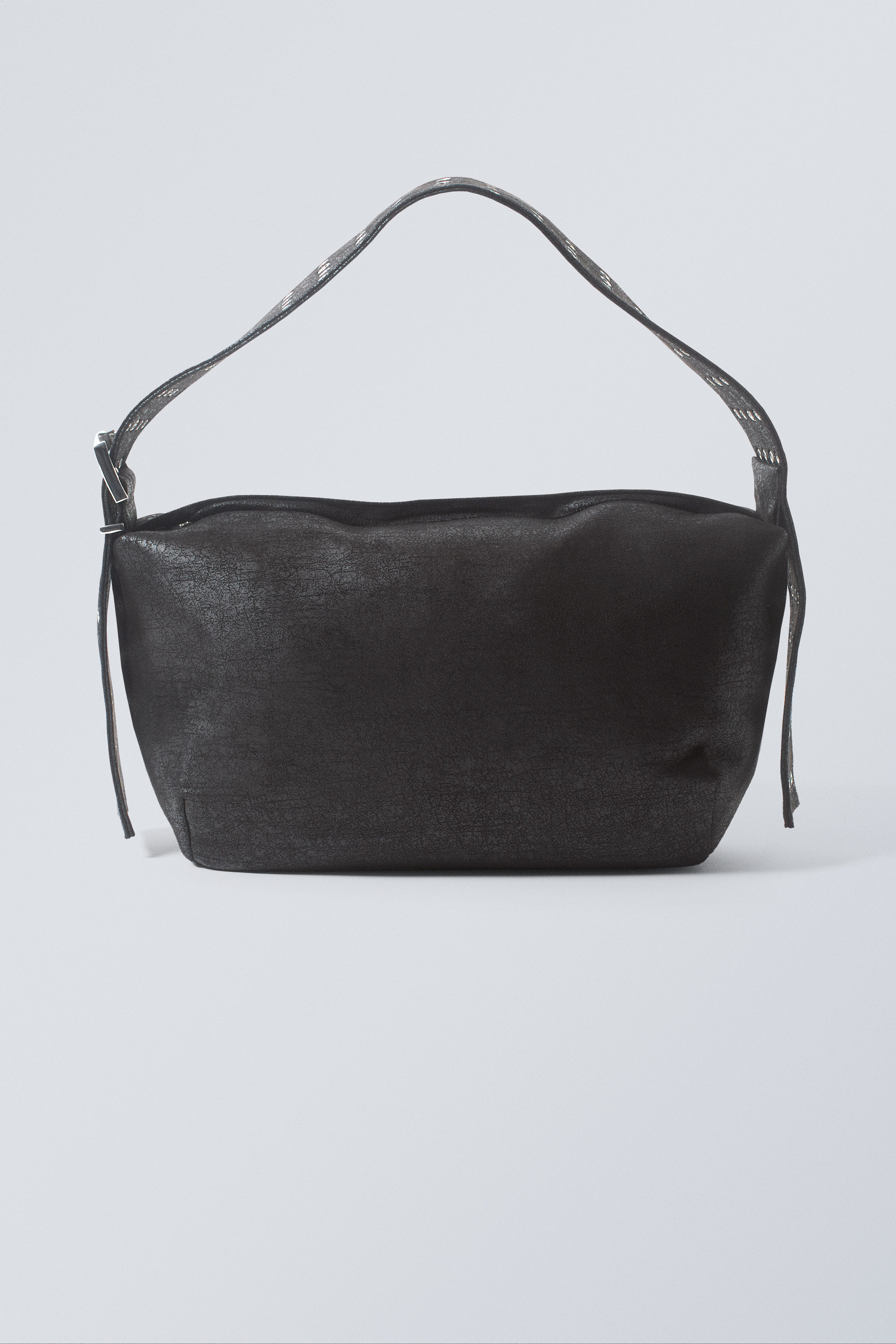 eyelet strap handbag - Black | Weekday WW