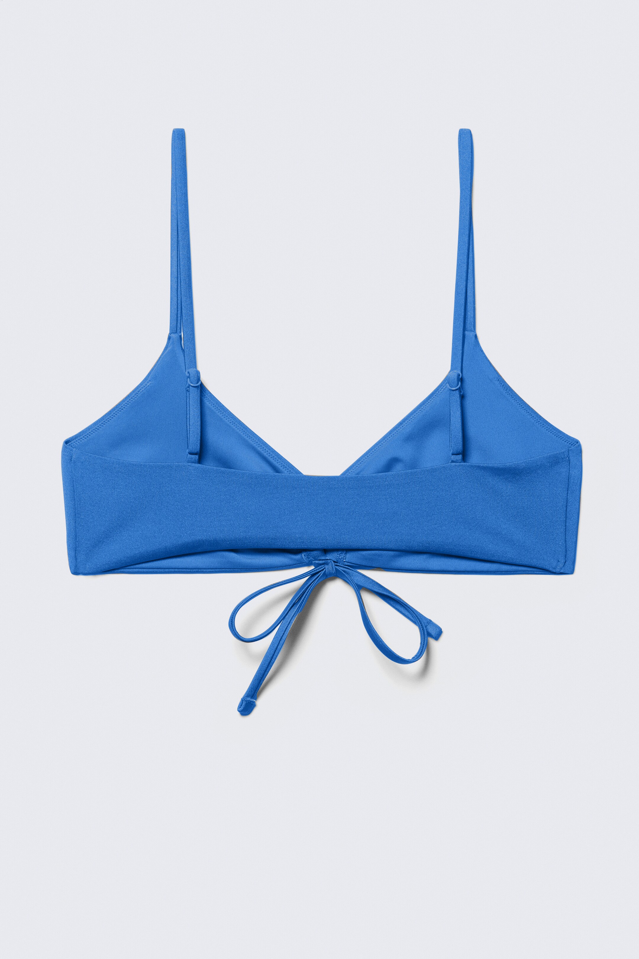Größeres Bild ansehen: Gerafftes Triangel-Bikinioberteil - Leuchtendes Blau - Ladies | H&M DE 6