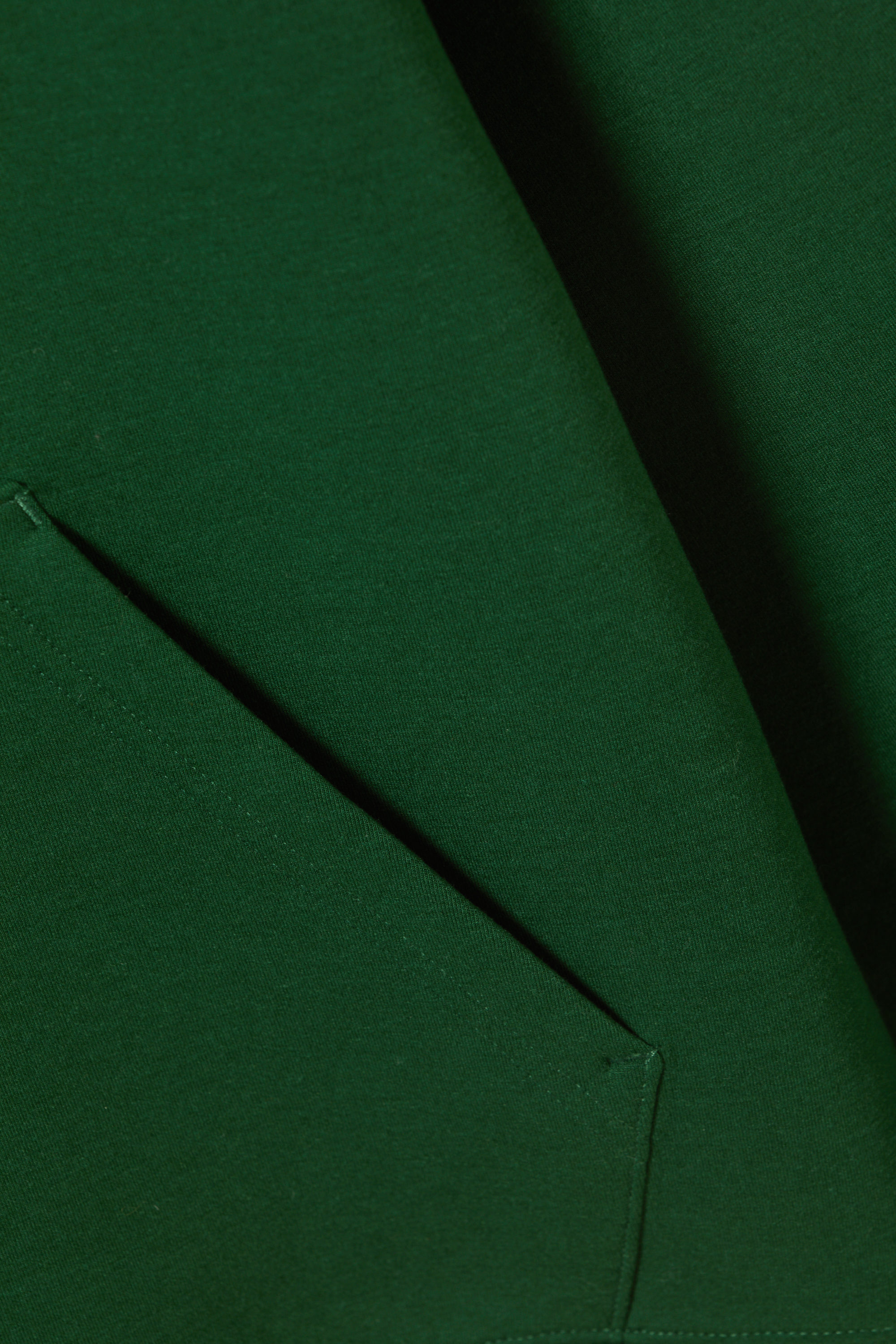 Dunkelgrün - Scuba-Kapuzenpullover mit Reißverschluss Simon - 5