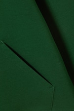 Dunkelgrün - Scuba-Kapuzenpullover mit Reißverschluss Simon - 1