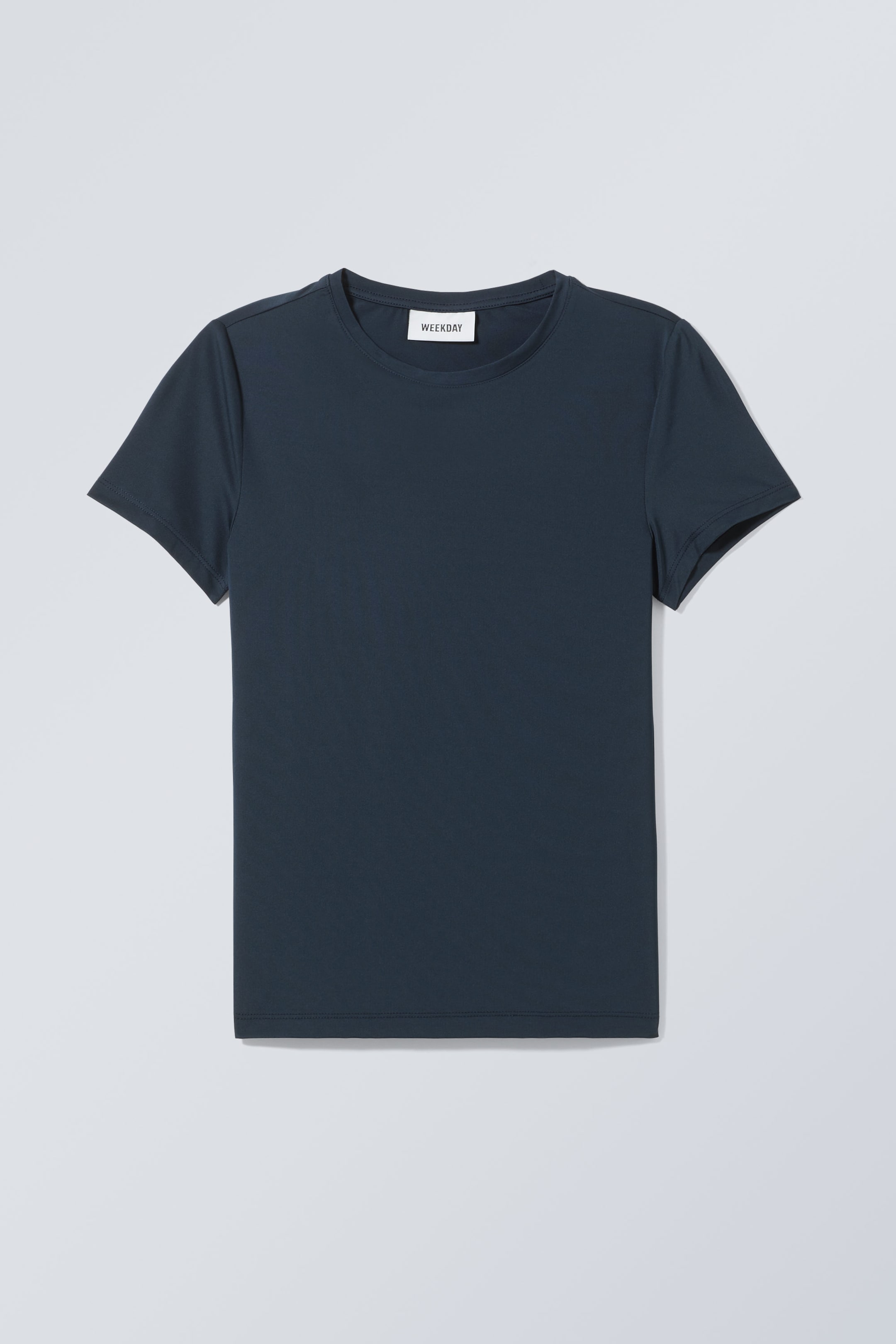 Dark Blue - Fine T-shirt - 0