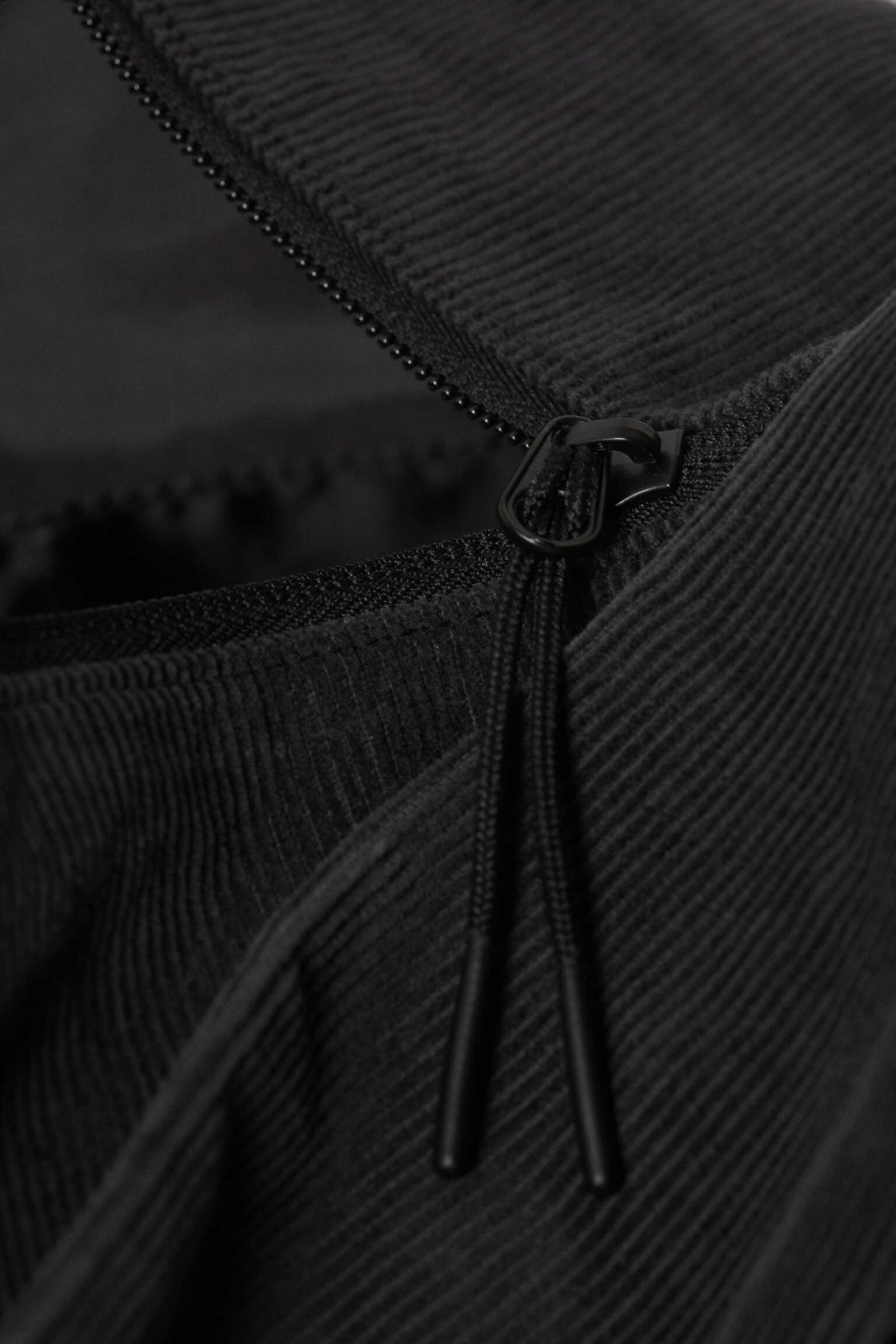 Samir Corduroy Crossbody Bag - Black - 3